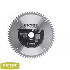   Extol Craft 19113 körfűrészlap, keményfémlapkás (fához), Ø 250x30 mm - 60T (3.1/1.8 mm vtg)