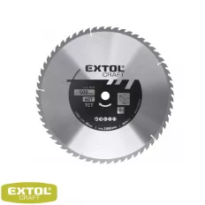   Extol Craft 19125 körfűrészlap, keményfémlapkás (fához), Ø 500x30 mm - 60T (3.8/3.0 mm vtg)