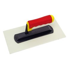   30416 glettelő kanál gumírozott nyéllel (műanyag), 280x140mm