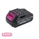 Extol Lady 402401B akkumulátor (Li-Ion 12V/1.3Ah) (Régebbi típusú!)