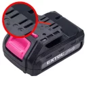 Extol Lady 402401E akkumulátor (Li-Ion 12V/1.3Ah) (Újabb típusú!)