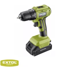   Extol Craft 402450 akkus fúró-csavarozó, 2x2Ah Li-Ion akku (max 35 Nm, 2 sebesség) (koffer)