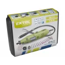 Extol Craft 404116 elektromos egyenescsiszoló, flexibilis szárral és tartozék készlettel, 130 W