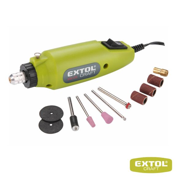 Extol Craft 404120 elektromos egyenescsiszoló, 230V/50Hz (12V DC)