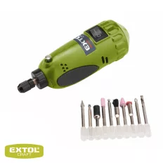   Extol Craft 404121 elektromos egyenescsiszoló, 230V/50Hz (18V DC)