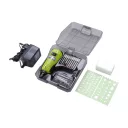 Extol Craft 404121 elektromos egyenescsiszoló, 230V/50Hz (18V DC)