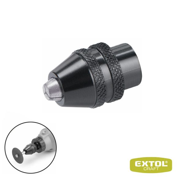 Extol Craft 404192 mini gyorstokmány egyenes csiszolóhoz, Ø 0.1-3.4 mm, M8x0.75 mm-es menettel