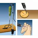 Extol Craft 404193 flexibilis szár elektromos egyenescsiszolóhoz, 107 cm, max. 35000ford./perc (M19×2 mm)