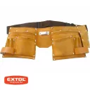 Extol Premium 417 szerszámtartó öv (bőr), 6 zseb
