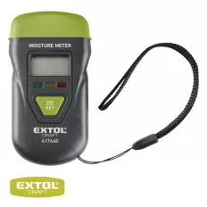   Extol Craft 417440 digitális anyagnedvesség mérő (%), fához és építőanyagokhoz