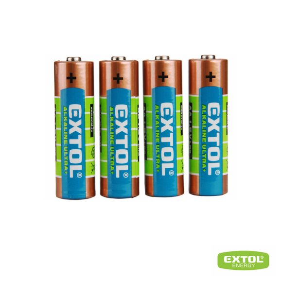 Extol Energy Alkaline Ultra+ ceruzaelem (alkáli) AAA/LR03 (1.5 V) 4 db/cs.