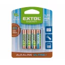 Extol Energy Alkaline Ultra+ ceruzaelem (alkáli) AAA/LR03 (1.5 V) 4 db/cs.