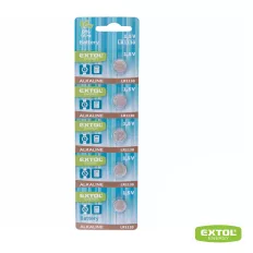   Extol Energy Alkaline Ultra+ gombelem (alkáli) LR1130/LR54/AG10 (1,5 V)