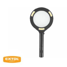   Extol Light 43159 nagyító LED lámpával, 3x0.5 W, 80 lm, X5 nagyítás