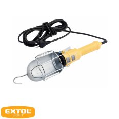   Extol Light 43290 munkalámpa E27 foglalattal - 5 m gumikábel (izzó nélkül)