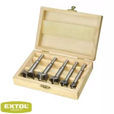   Extol Craft 44015 forstner fúró készlet,  Ø 15-20-25-30-35 mm (5 részes)