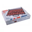 Extol Craft 44040 felsőmaró készlet, Ø 8 mm-es befogás, 35 részes