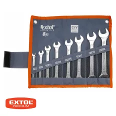 Extol Premium 6119 villás kulcs készlet (CrV), 8 db-os