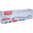Extol Premium 6219 hajlított csillagkulcs készlet (CrV), 8 db-os
