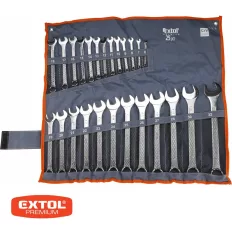   Extol Premium 6334 csillag-villás kulcs készlet (CrV), 25 db-os