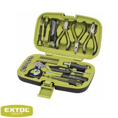 Extol Craft 6581 szerszám készlet CrV - 35 db