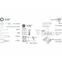 Extol Lady 6590 szerszám készlet, 47 db-os