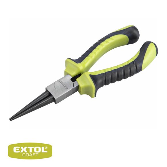 Extol Craft 7050 kerek csőrű fogó, 160 mm