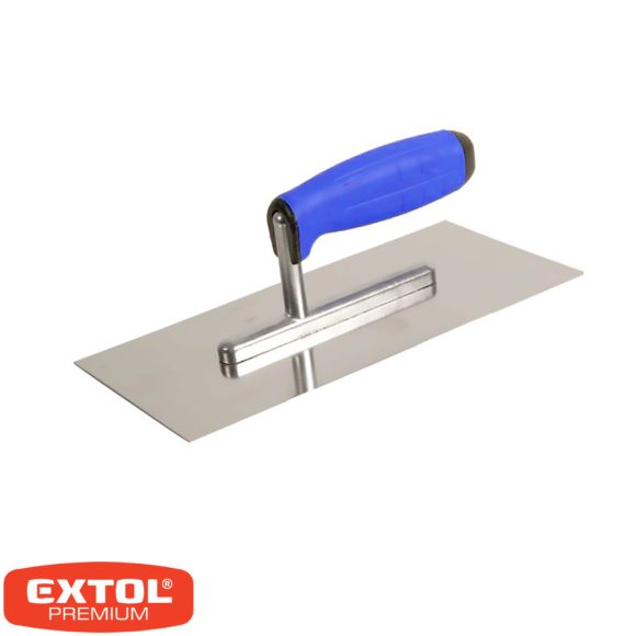 Extol 84657 glettvas gumírozott nyéllel (rozsdamentes acél), 270x130mm