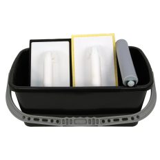 84912 burkoló vödör szett, simítókkal, 3 db-os