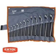   Extol Premium 8631142 hajlított csillagkulcs készlet (CrV), 12 db-os