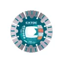 Extol Industrial 8703036 Long Life Cut univerzális gyémánttárcsa, szegmentált (beton, gránit, tégla) - 115x22,2 mm