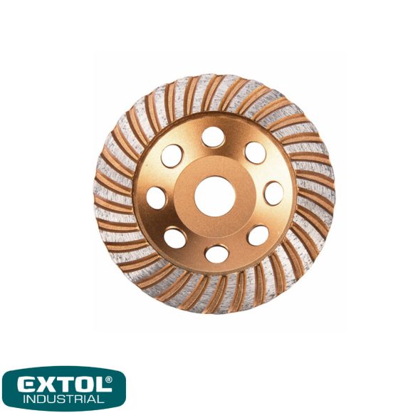 Extol Industrial 8703102 profi lamellás gyémánt csiszolókorong - 125x22,2 mm