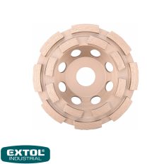   Extol Industrial 8703121 profi gyémánt csiszolókorong, kétsoros 115x22,2 mm