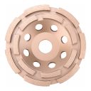 Extol Industrial 8703122 profi gyémánt csiszolókorong, kétsoros 125x22,2 mm