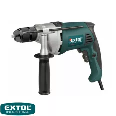   Extol Industrial 8790031 ütvefúrógép 850W (1,5-13mm fém gyorstokmány)