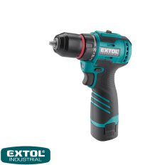  Extol Industrial 8791152 akkus fúró-csavarozó 16V, 2 sebesség - max 50 Nm (2x 2Ah akku, koffer)