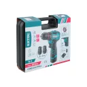 Extol Industrial 8791152 akkus fúró-csavarozó 16V, 2 sebesség - max 50 Nm (2x 2Ah akku, koffer)