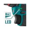 Extol Industrial 8791152 akkus fúró-csavarozó 16V, 2 sebesség - max 50 Nm (2x 2Ah akku, koffer)