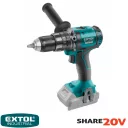 Extol Industrial 8791803 akkus ütvefúró-csavarozó Share20V (2 sebesség, max 80 Nm)