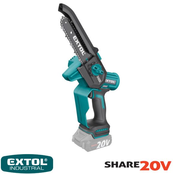 Extol Industrial 8791923 akkus láncfűrész 13 cm - Share20V Li-Ion (akku nélkül)