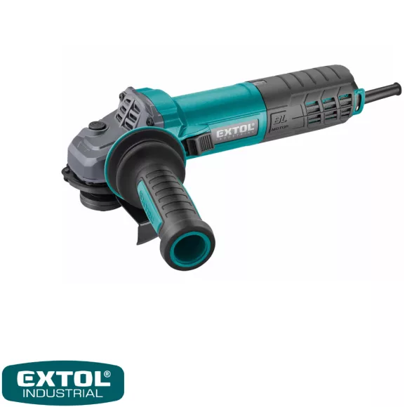 Extol Industrial 8792010 profi sarokcsiszoló 125 mm - 1550W (szabályozható ford. 2.800-9.500 /perc)