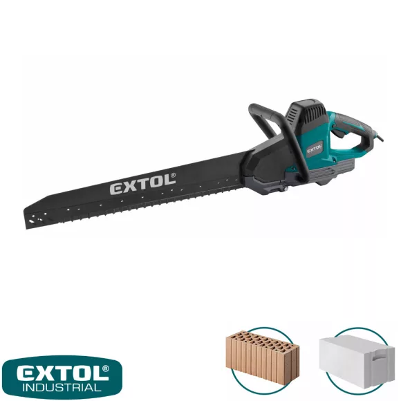 Extol Industrial 8793110 alligátor fűrész építőanyagokhoz 1700W - 430 mm