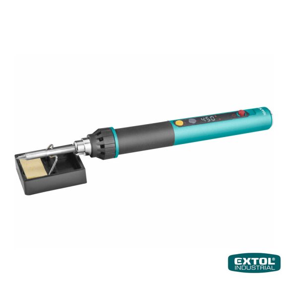 Extol Industrial 8794511 ötfokozatú forrasztópáka, 5-20V /3A, USB-C, PD-QC (80-450 °C)