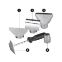 Extol Industrial 8794800 hőlégfúvó 2000W (LCD kijelző)