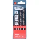 Extol Premium 8801220 hengeres fafúrószár készlet CrV 4-10 mm, 5 db