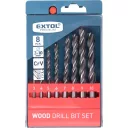 Extol Premium 8801221 hengeres fafúrószár készlet CrV 3-10 mm, 8 db