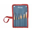 Extol Premium 8801820 lyukasztó-pontozó-véső készlet, 6db-os