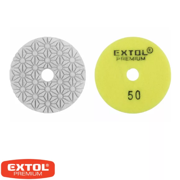Extol Premium 8803090 gyémánt polírkorong 100 mm - P50