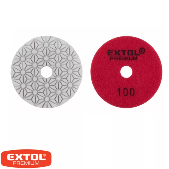 Extol Premium 8803092 gyémánt polírkorong 100 mm - P100