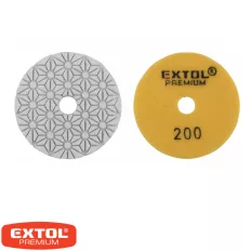 Extol Premium 8803094 gyémánt polírkorong 100 mm - P200